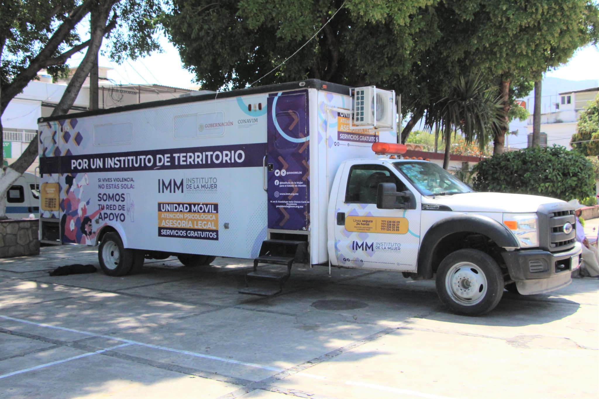 UNIDAD MÓVIL DEL ISTITUTO DE LA MUJER EN TLALTIZAPÁN